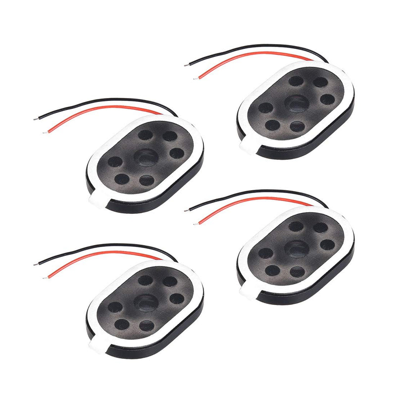 [Australia - AusPower] - uxcell 1.5W 8 Ohm Mini DIY Speaker Replacement Loudspeaker 20mmx30mm 4pcs 