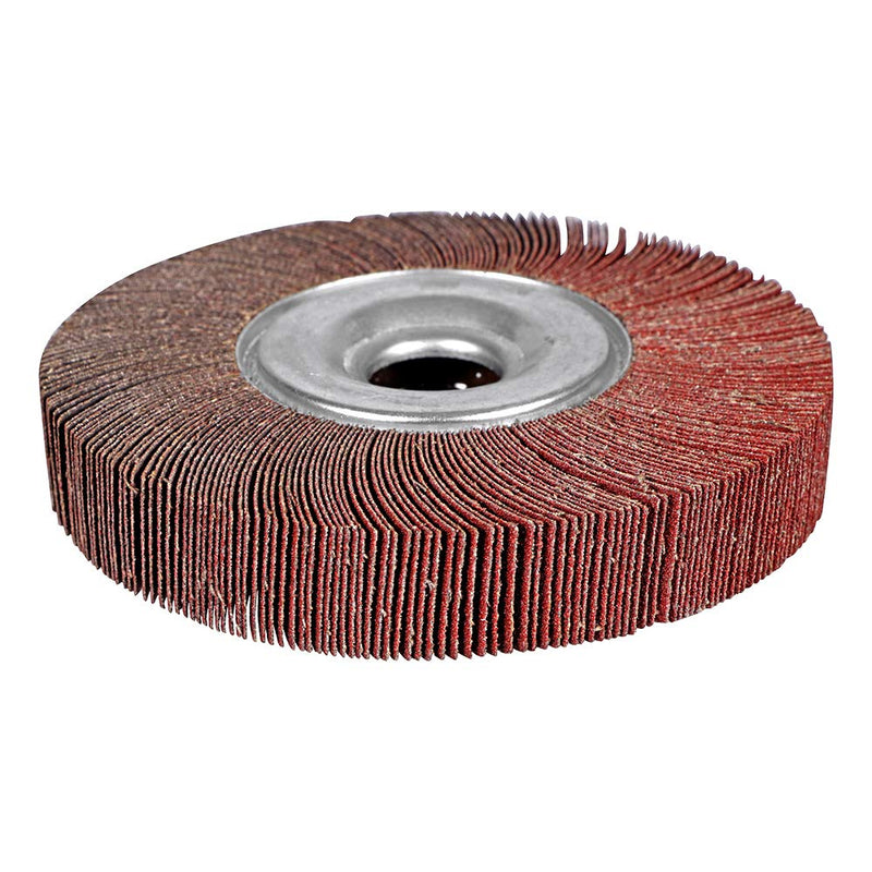 [Australia - AusPower] - BHA Unmounted Flap Wheel for Bench Grinder, 6" x 1" x 1" (80 Grit) 80 Grit 