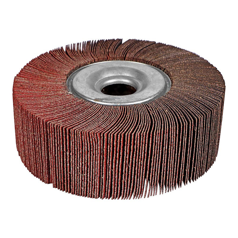[Australia - AusPower] - BHA Unmounted Flap Wheel for Bench Grinder, 6" x 2" x 1" (80 Grit) 80 Grit 