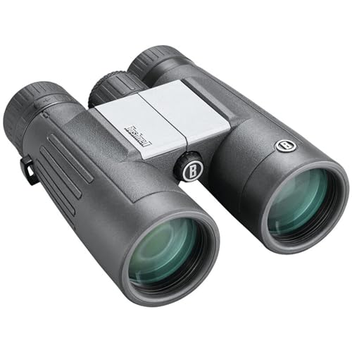 Bushnell PowerView 2 Binoculars, High-Definition Binoculars with Multi-Coated Lenses, Durable Aluminum Alloy Chassis, Wide Field of View, Ideal for Wildlife Observation, Hiking and Sporting Events 10x42