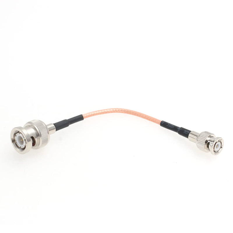 [Australia - AusPower] - Eonvic BNC to Mini BNC Male Straight Crimp RF Pigtail RG316 Cable 15cm 