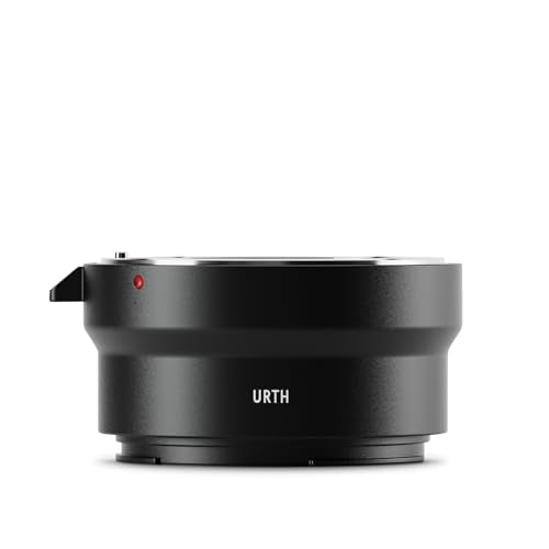Urth Lens Mount Adapter (Manual): Compatible with Nikon F Lens to Sony E Camera Body