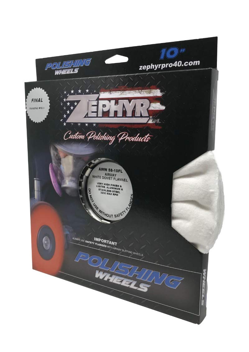 [Australia - AusPower] - Zephyr Products AWW58-10FL Buffing Wheel 