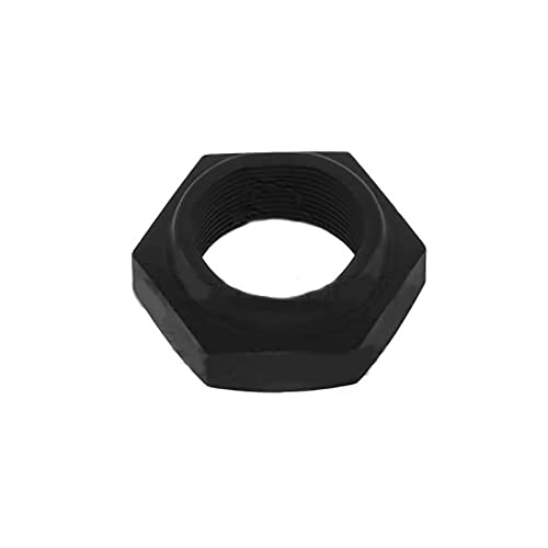 Meritor Genuine Lock Nut 40X1236, metal automotive locknut viewed from above