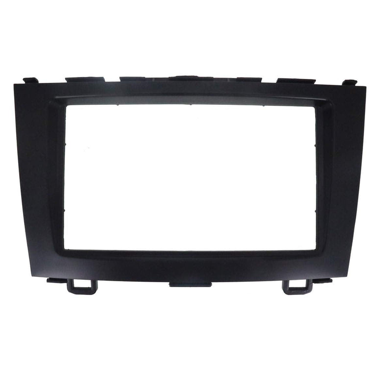 [Australia - AusPower] - YuYue Radio Stereo Panel for Honda CRV 2007-2012 2 Din Car Radio Frame Fascia Panel DVD Stereo CD Panel Dash Mount Refit Installation Trim Kit Frame (Black) Black 