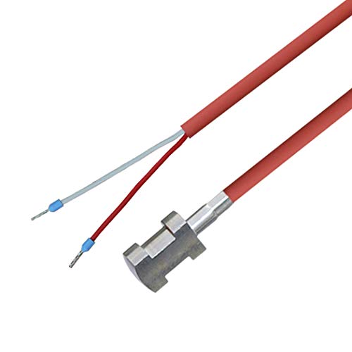 iOVEO 004AL05205 Pipe Feeder NTC 10KOHM with Silicone Cable Including Mounting up to 200°C 5 Meter Single