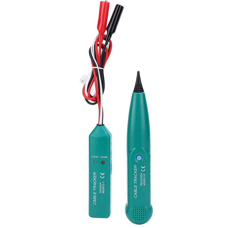 [Australia - AusPower] - MS6812 Telephone Phone Wire Network Cable Tester Line Cable for Installing Debugging Maintaining Telephone Line (Battery Not Included) 