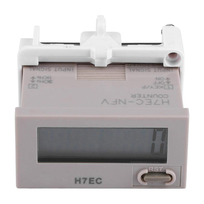 H7EC NFV Electronic Counter AC 110-220V Digital Electrical Counter Totalizer with 8 Digit LCD Display
