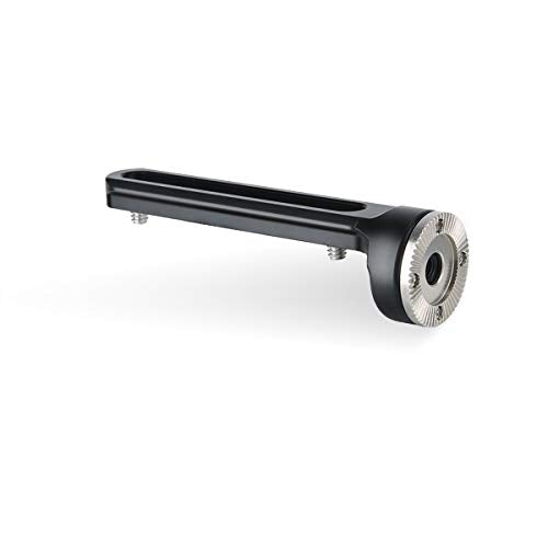 NICEYRIG NATO Rail to Rosette Mount Adapter for ARRI Standard DIY Rig, for RED DSMC2 Weapon/Epic-W/Scarlet-W/Raven - 372