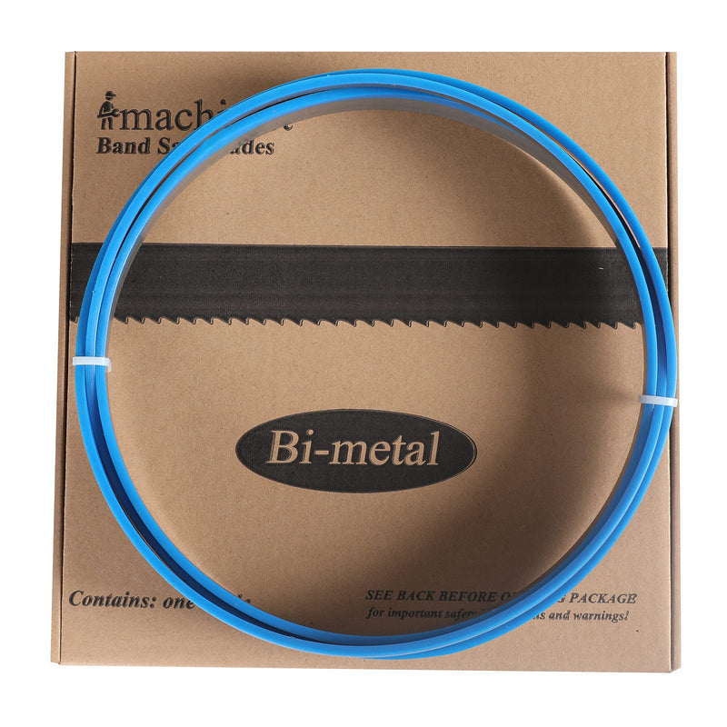 Imachinist S1201812 M42 Grade 120" Long, 1" Wide Bi-Metal Bandsaw Blades for Cutting Metal Variable Teeth (8/12TPI) 8/12TPI