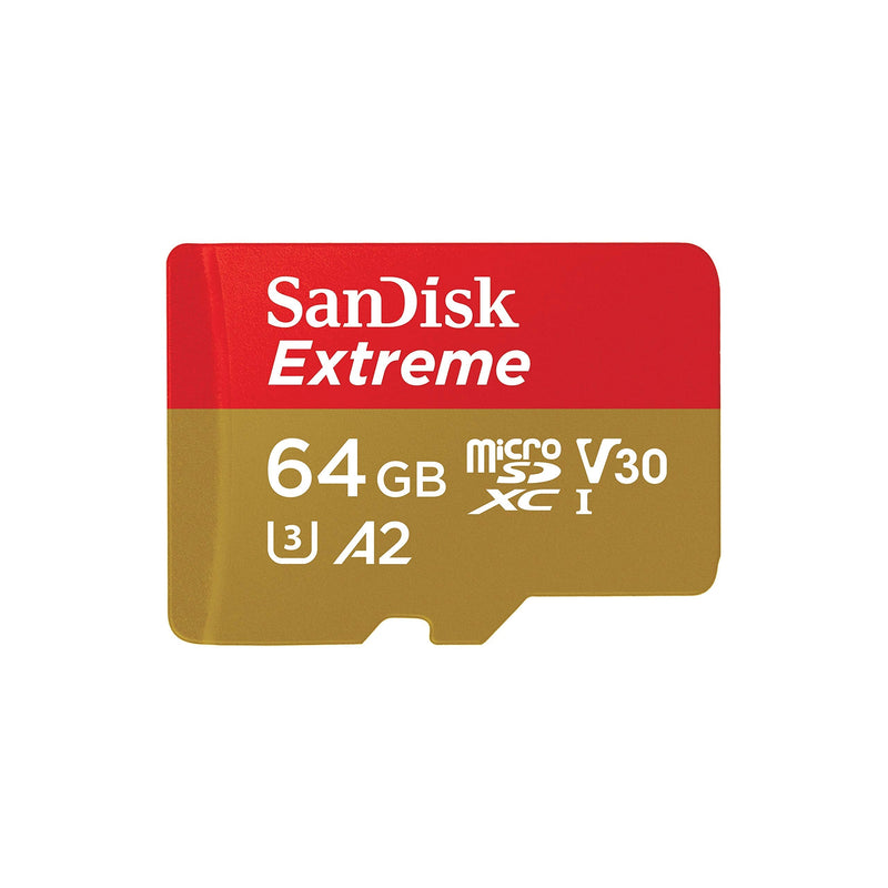 [Australia - AusPower] - SanDisk Extreme Micro SD Card 64GB for GoPro Max GoPro Hero8 