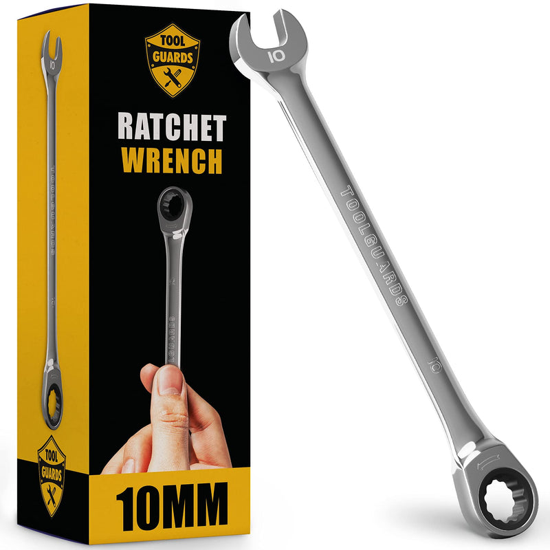 [Australia - AusPower] - TOOLGUARDS 10mm Ratchet Wrench SLIM DESIGN 10mm Wrench 10 mm 