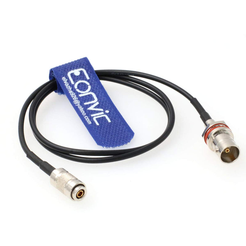 [Australia - AusPower] - Eonvic DIN 1.0/2.3 Straight to BNC Female RG174 75ohm HD SDI Cable for Blackmagic straight DIN-female BNC 24 inch/60cm 