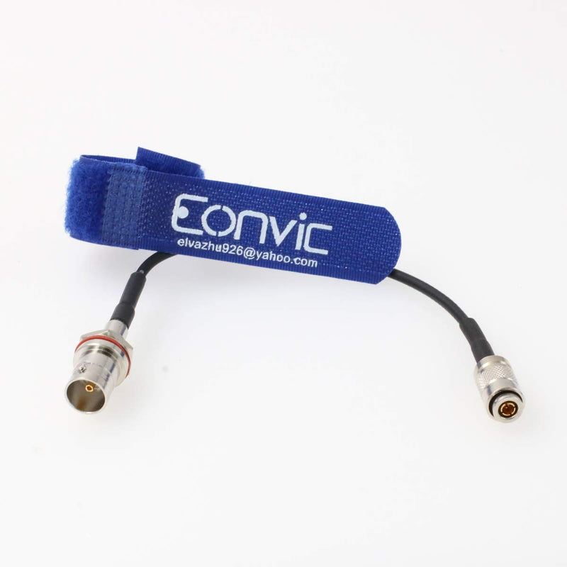 [Australia - AusPower] - Eonvic Video Cable for Blackmagic HyperDeck Shuttle HD SDI DIN 1.0/2.3 to BNC Female RG174 75ohm RF Coaxial Cable straight DIN-female BNC 6 inch/15cm 
