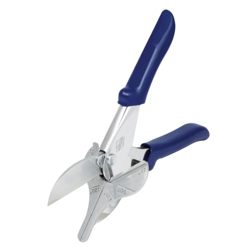 QEP multi-use trim shears for angle cuts with sharp blades and ergonomic handles
