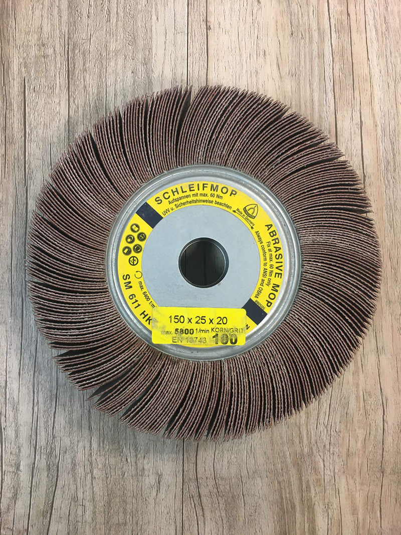 Flap Disc 150 x 25 x 20 mm Grain 100