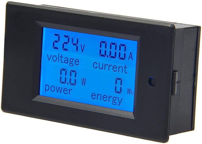 [Australia - AusPower] - AC Voltmeter Ammeter Digital Multimeter Voltage Ampere Meter Panel AC 80-260V 110v 220v 20A Electrical Volt Current Power Energy Monitor Tester Gauge with LCD Display & Built-in Shunt 
