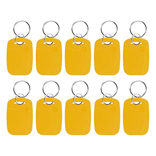 Dual Frequency RFID Composite Cards 13.56 MHz 1K UID and T5577 125 kHz ID Key Label Readable Writeable Rewriting for Copying Clone Fuses (Pack of 10) Only Rfid Keyfobs