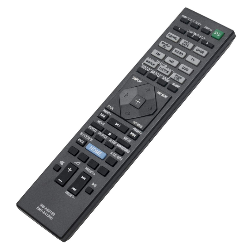 [Australia - AusPower] - New RMT-AA130U Replace Remote SUB RM-AAU190 Compatilbe with Sony STR-DN1060 STR-DN860 STR-DH550 STR-DH750 Home Theatre AV Receiver RMTAA130U RMAAU190 