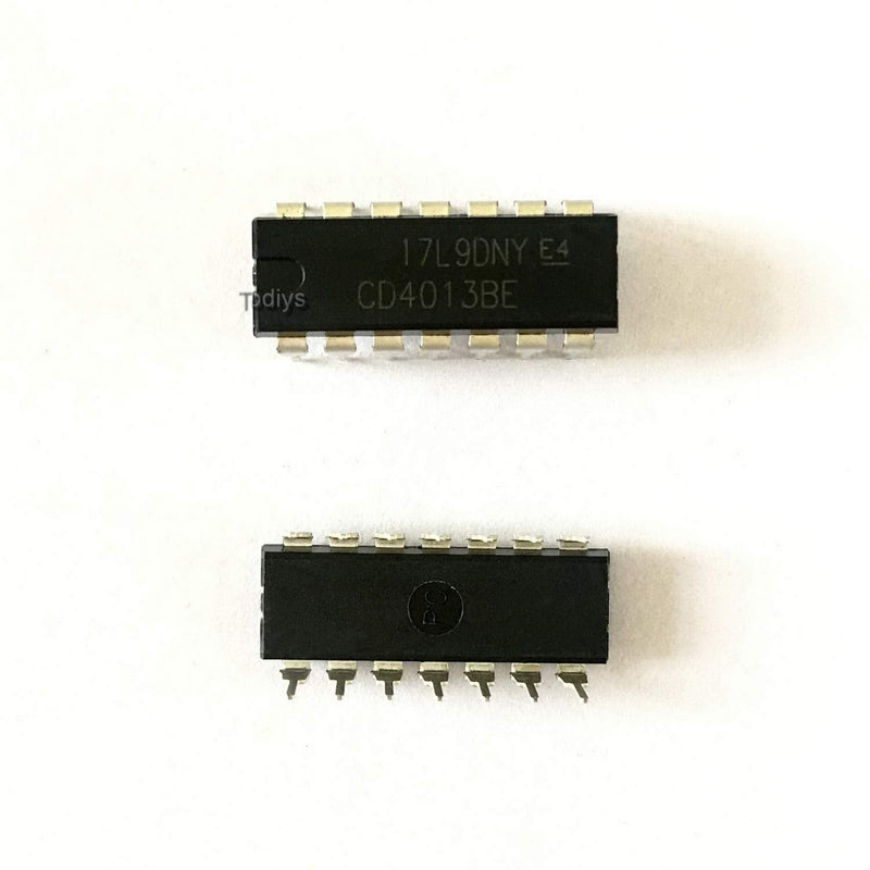 [Australia - AusPower] - Todiys New 30Pcs for CD4013BE HEF4013B HEF4013BP HCF4013BE DIP-14 CMOS Dual D-Type Flip-Flop IC Chip CD4013 