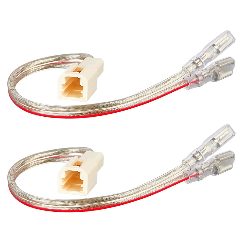 [Australia - AusPower] - RED WOLF Car Dash Tweeter Speaker Wiring Harness Select for 2006-2020 Honda Civic Accord Odyssey, 2004-2020 Acura TL RDX Dashboard Audio Sound System Update Plug & Play 2PCS 