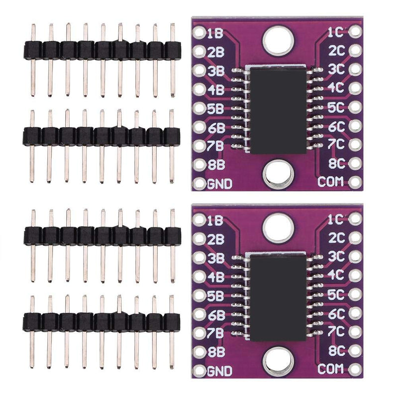 [Australia - AusPower] - 2Pcs ULN2803A Module Tube High Current High Voltage Driver Electric Component 
