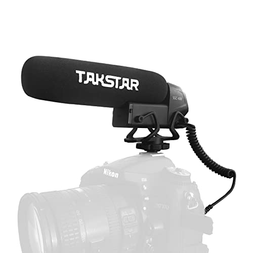 SGC-600 Universal Shotgun Mic for Camera & Phone, 3.5mm with Shock Mount