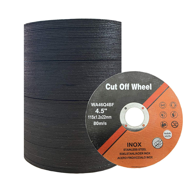 [Australia - AusPower] - Cutting Wheel 4-1/2 Inch 100 PCS Cut Off Wheel 4.5"x.047"x7/8" Cutting Disc Ultra Thin Metal & Stainless Steel,Cutting Wheel Fits Angle Grinder Saw Grinder Metal Cut Tools 