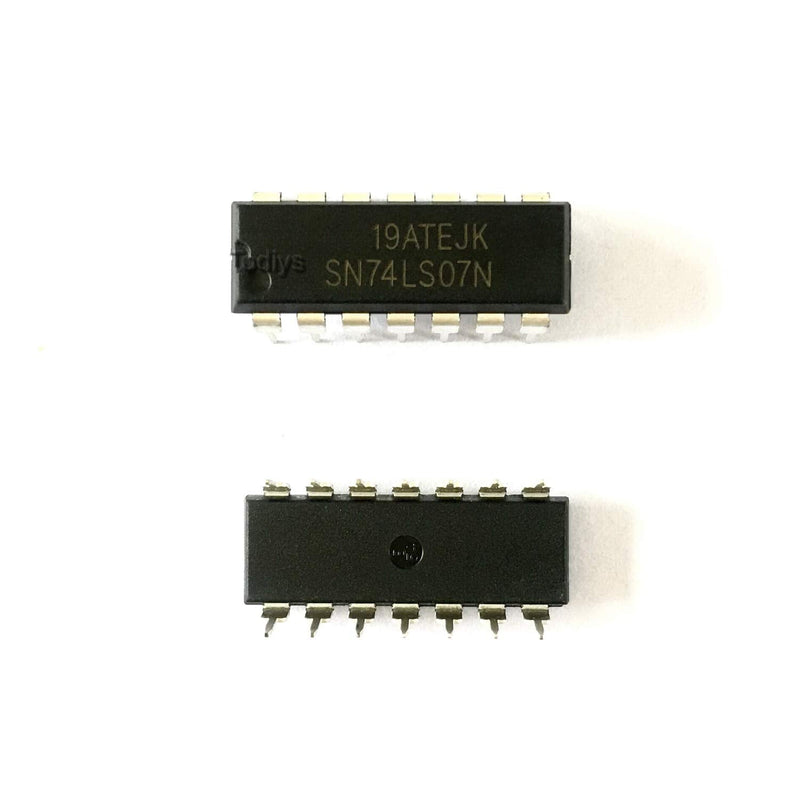 [Australia - AusPower] - New 20Pcs for 74LS07 74LS07N SN74LS07N HD74LS07P HD74LS07P DIP-14 Hex Buffers/Drivers IC SN74LS07 