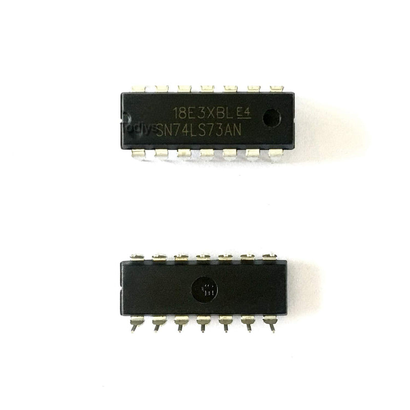 [Australia - AusPower] - New 15Pcs for 74LS73 74LS73N SN74LS73N SN74LS73AN HD74LS73P DIP-14 Dual JK Negative Edge-Triggered Flip-Flop IC Chip SN74LS73 