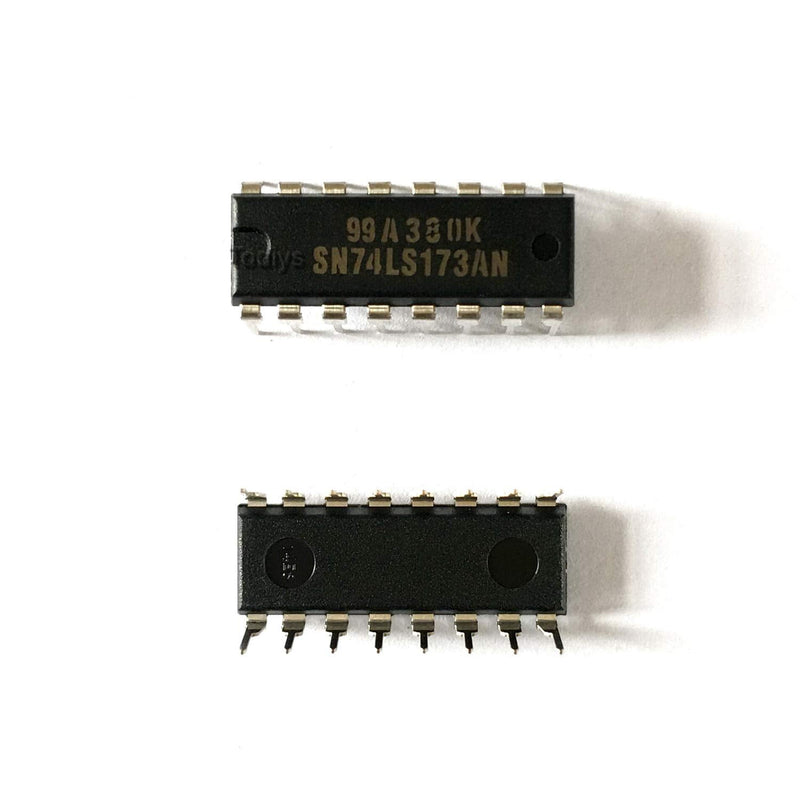 [Australia - AusPower] - New 10Pcs for 74LS173 74LS173N SN74LS173N HD74LS173 P DM74LS173N DIP-16 4-BIT D-Type Register IC Chip SN74LS173 