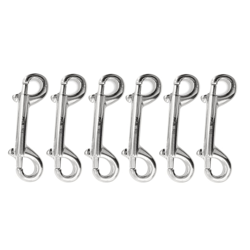 [Australia - AusPower] - WICKED 316 Stainless Steel, Marine Grade, Double Ended Snap Bolt - 3 (77 mm) - 6 Pack 