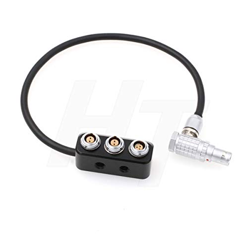 EXT-RS Adapter Splitter Box 7 Pin to Fischer 3 Pin and 2 pin for Alexa Mini Camera Start/Stop and Power