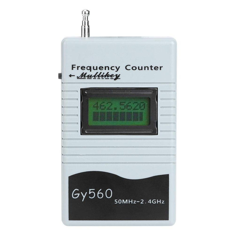 Car Frequency Counter, Car Walkie Talkie Frequency Meter, GY560 Portable 50MHz to 2.4GHz Frequency Counter Two-Way High Frequency Measuring Tool for Cars