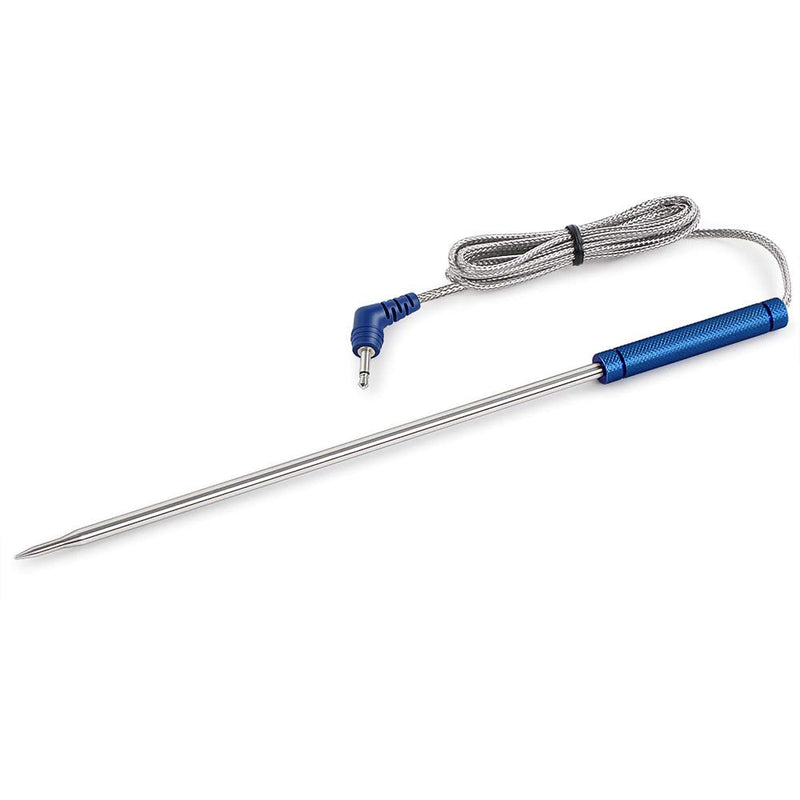 [Australia - AusPower] - ThermoPro Stainless Steel Probe Replacement Stainless Meat Probe for TP25, TP27 (Blue) Blue 