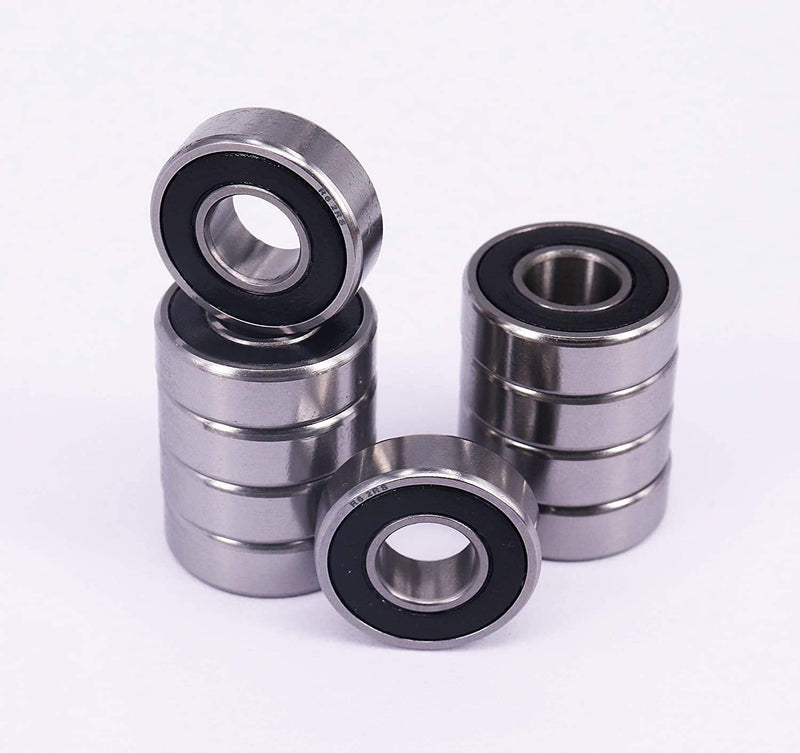[Australia - AusPower] - DEEG 10 Sealed Bearing R6-2RS 3/8''x 7/8''x 9/32'' Miniature Ball Bearings 