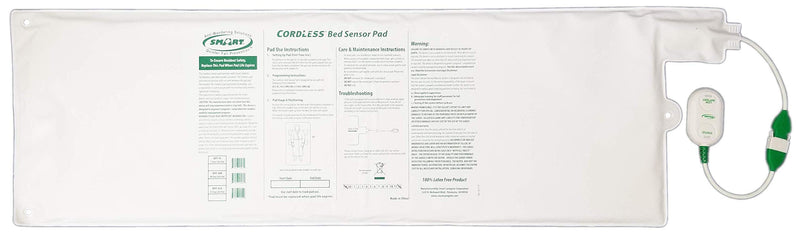 Smart Caregiver Replacement/Add-on Bed Alarm Sensor Pad for Elderly Dementia Patients - 10in x 30in Works with Wireless Pager, 433-EC Monitor, and 433-CMU 10x30 Inch (Pack of 1)