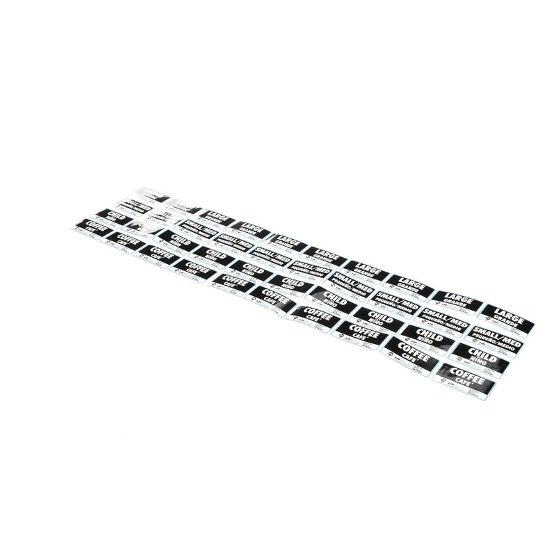 Vollrath 10 Ea McDonalds Labels