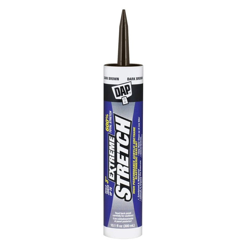 [Australia - AusPower] - DAP 7079818708 Extreme Stretch Elastomeric Sealant, Dark Brown, 10 Ounces 