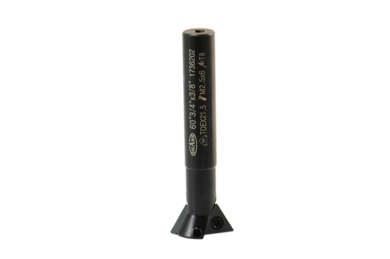 [Australia - AusPower] - Shars 3/4" Indexable 60 Degree Dovetail Cutter TDEW Insert 404-1902 P] 