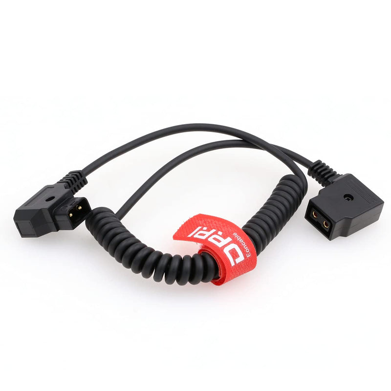 [Australia - AusPower] - DRRI Dtap 2 Pin Male to Female Adapter Cable for DSLR Rig Anton Bauer Battery V-Mount (dtap-ptap TTC) 