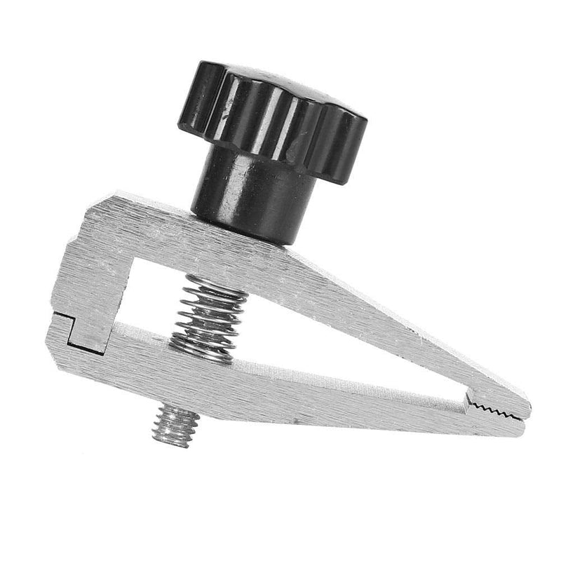 [Australia - AusPower] - Stainless Steel Push Pull Force Fixture 500N Tensile Tester Fixture Jaw Thrust Tension Meter Clamp With Anti Slip Knob For Testing Destructive Rubber Cables Paper 