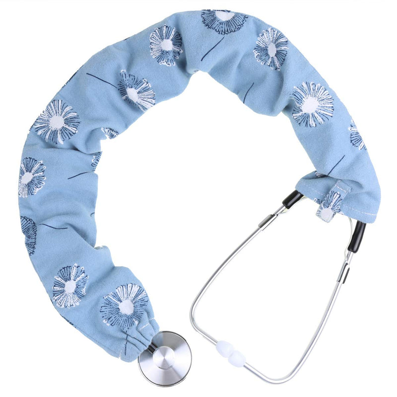 [Australia - AusPower] - Stethoscope Cover Scrunchie with Elastic Bottom Snaps Protect Bare Neck & Tubing for Nurse Doctor 