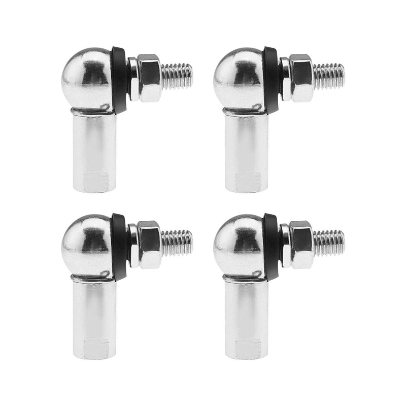 [Australia - AusPower] - 4Pcs Angle Linkage Ball Joint Kit, with Spring Clip Dust Seal CS DIN 71802 Gear Linkage Replacements M10 (RH) 