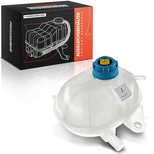 Frankberg 51956876 Coolant Expansion Tank with Lid | Compatible with 169, 500 C 312_, KA RU8, 500 C 312, 500 312_