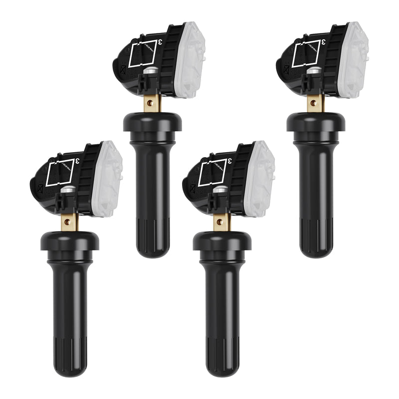 13598772 TPMS Sensor, GM Tire Pressure Monitoring System Sensor for Chevy Silverado Buick Cadillac GMC Hummer Saturn SAAB, 315mhz Replaces 13586335 13598771 13581558 Set of 4 4 pieces - 13598772