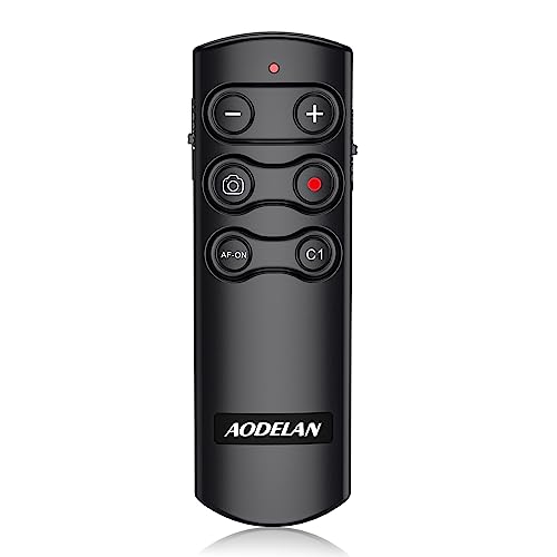 AODELAN Camera Remote Control Remote Shutter Commander for Sony ZV-E10,FX3 Black Remote for Sony
