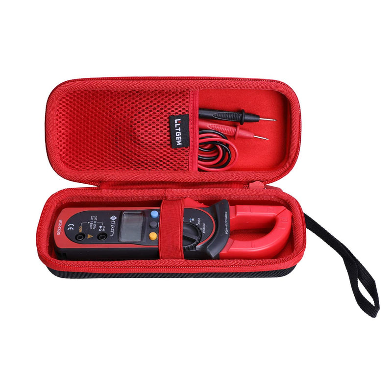 [Australia - AusPower] - LTGEM EVA Hard Case for Digital Clamp Multimeter Voltage Tester, Compatible with AstroAI 4000 or 2000 Counts/Etekcity MSR-C600/Proster 6000 Counts/KAIWEETS HT206D clamp Meter。 