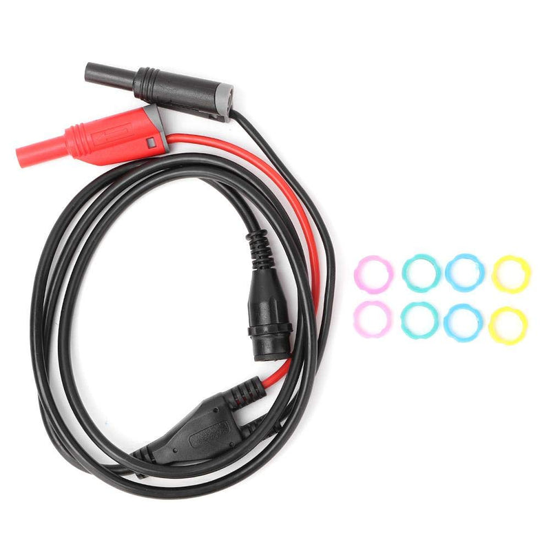 [Australia - AusPower] - Oumefar Professional BNC Male Plug to Safety Banana Plug Low Loss Coaxial Cable Test Connectors 100cm for Oscilloscope 