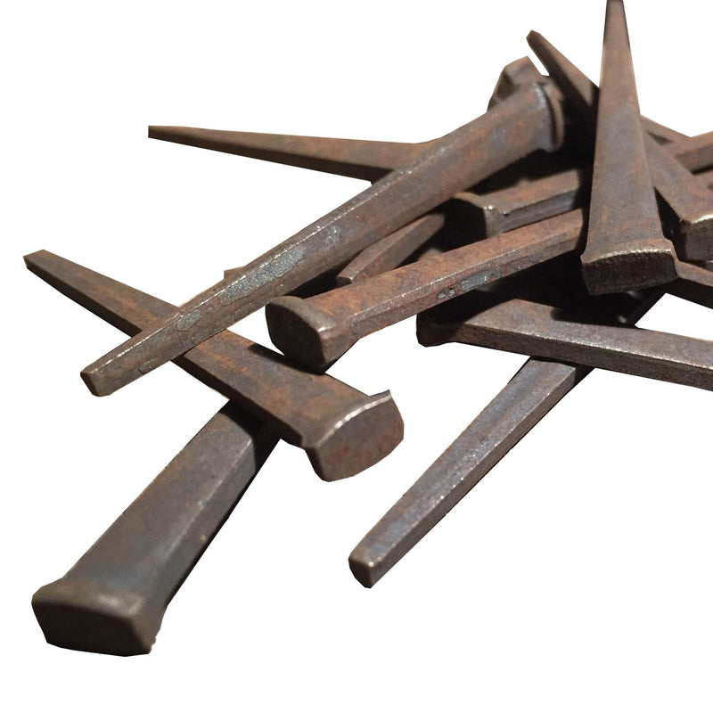 [Australia - AusPower] - 2.25" - (1 lb) Antique Style - Cut Flooring Nails - Authentic Rectangular Head - Great for Historic Preservation or just Wanting That Old World Look (1 lb) 